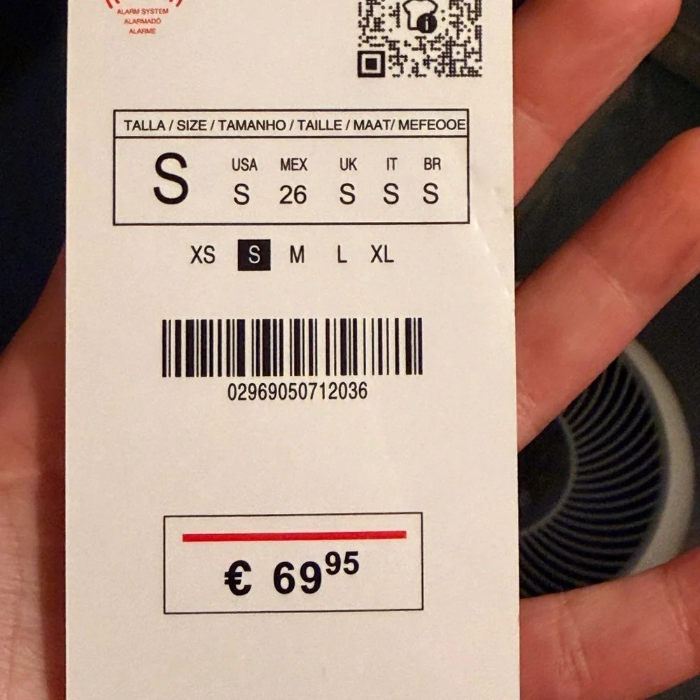 Zara Black and White Sherpa Jacket - Picture 4 of 5